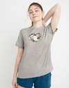 T-shirt clásica con estampado floral