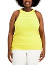 Blusa halter sin mangas