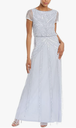 Vestido largo con pedrería