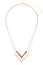 Collar a doble capas largo