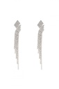 Pendientes en capas con diamantes 