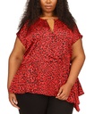 Blusa con dobladillo asimétrico