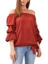 Blusa con hombros descubiertos