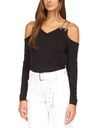 Blusa con hombros descubiertos