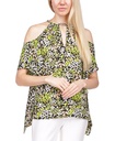 Blusa floral de hombros descubiertos