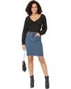 Blusa con mangas abullonadas