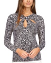 Blusa con abertura twist