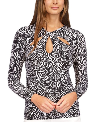 Blusa con abertura twist