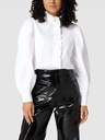 Blusa con ribete de volantes