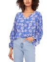 Blusa estampado con mangas