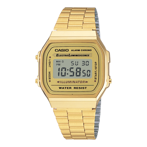 [1410008] Reloj unisex vintage dorado