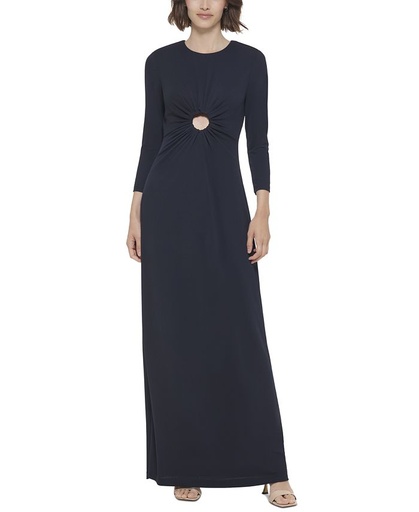 Vestido con abertura al frente