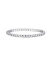 Pulsera strech de circonias delgada