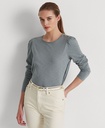 Blusa con mangas abullonadas