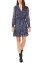 Vestido estampado a capas