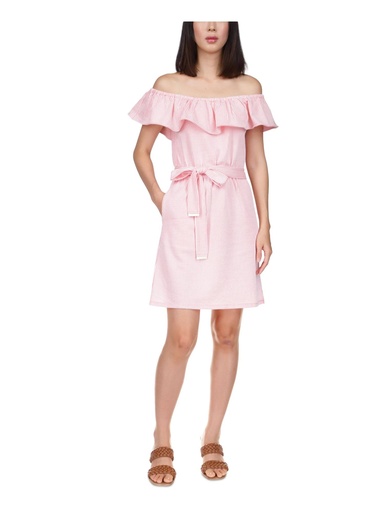 Vestido con hombros descubiertos