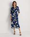 Vestido con estampado geométrico