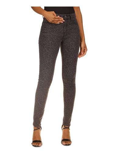Jeans skinny animal print