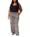 Pantalón acampanado de terciopelo