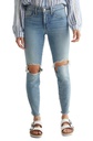 Jeans skinny con roturas