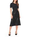 Falda texturizada stretch de corte A