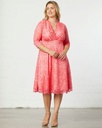Vestido de cóctel Mademoiselle Coral
