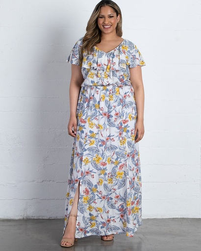 Vestido Maxi floral  Willow Tropical