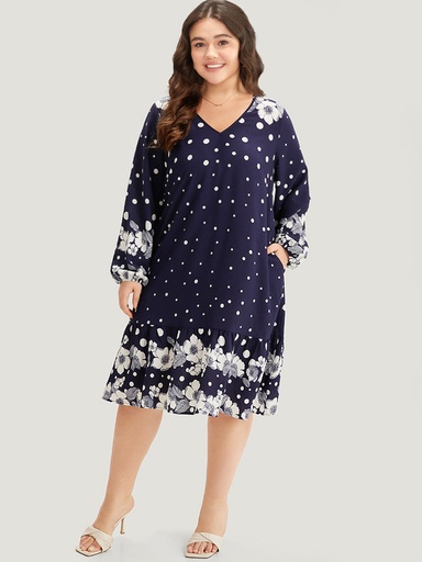Vestido con estampado Bohemio Floral