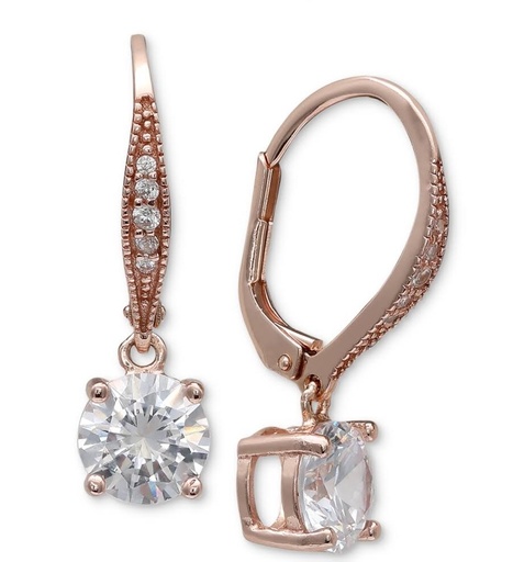 [1410035] Aretes tipo palanca con circonita