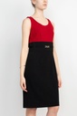 Vestido con chaqueta y cinturón