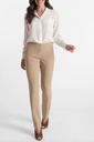 Pantalón skinny con cremallera al frente