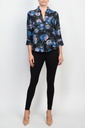 Camisera tejida floral 