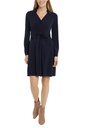 Vestido camisero con lazo