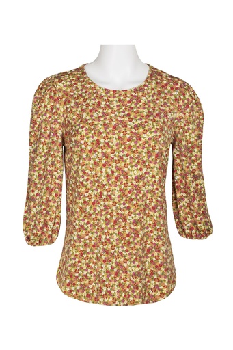 Blusa con estampado floral
