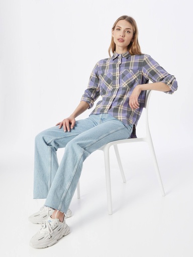 Camisera con estampado de cuadros