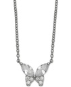 Cadena con colgante de mariposa