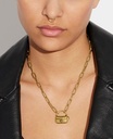Collar con colgante de candado