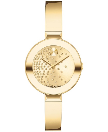 [1410414] Reloj de acero baño iónico de cuarzo