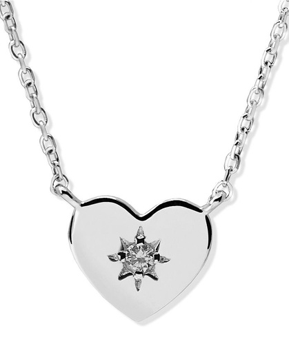 [1410422] Cadena con colgante de corazón