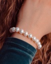 Pulsera elástica de perlas