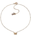 Cadena con colgante de mariposa