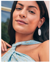 Aretes colgantes Elle chapados