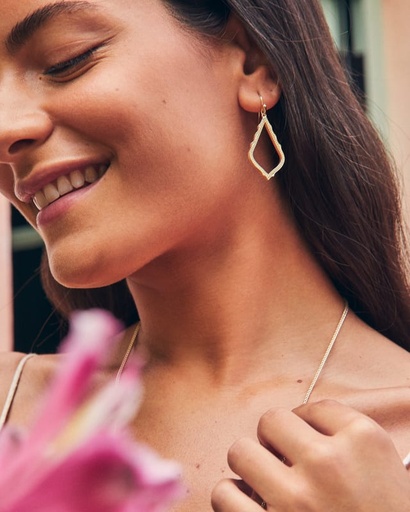[1410468] Pendientes colgantes Sophia en oro