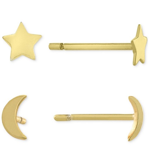 [1410575] Aretes celestiales en plata de ley