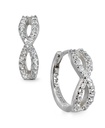 Aretes de aro infinito