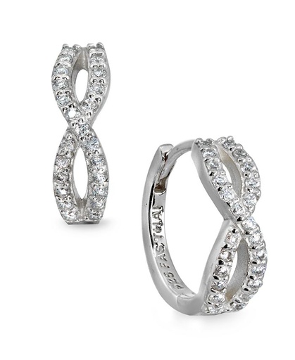 [1410588] Aretes de aro infinito