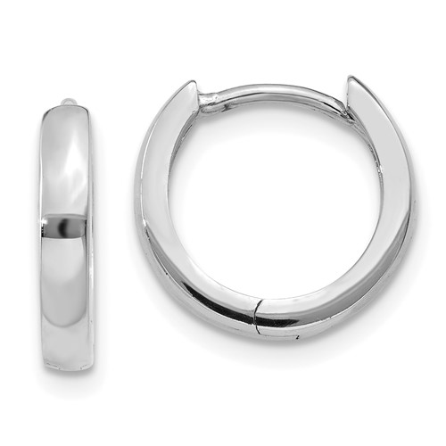 [1410607] Arete de aro pequeño de plata