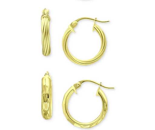 [1410640] Aretes de aro pequeño