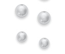 Aretes mini con forma de bola