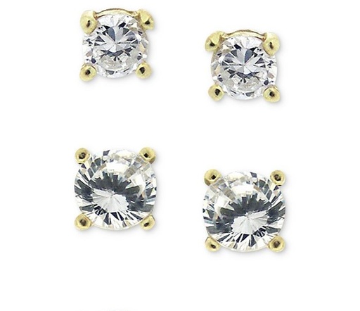 [1410651] Aretes con cristales redondos